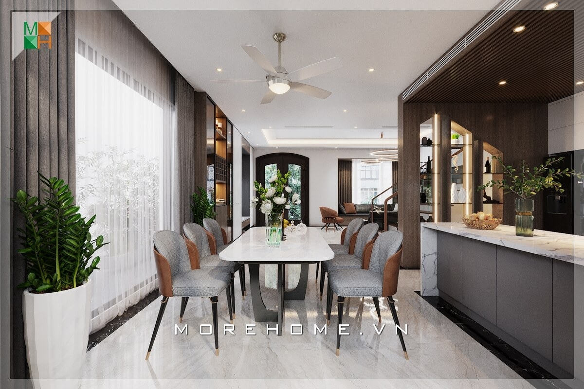  Hình ảnh nội thất biệt thự ấn tượng do MoreHome hoàn thiện
